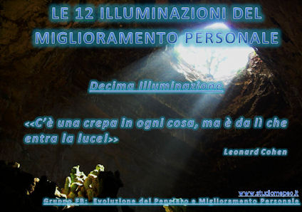 Decima Illuminazione Cè una Crepa in Ogni Cosa small